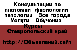 Консультации по анатомии, физиологии, патологии - Все города Услуги » Обучение. Курсы   . Ставропольский край